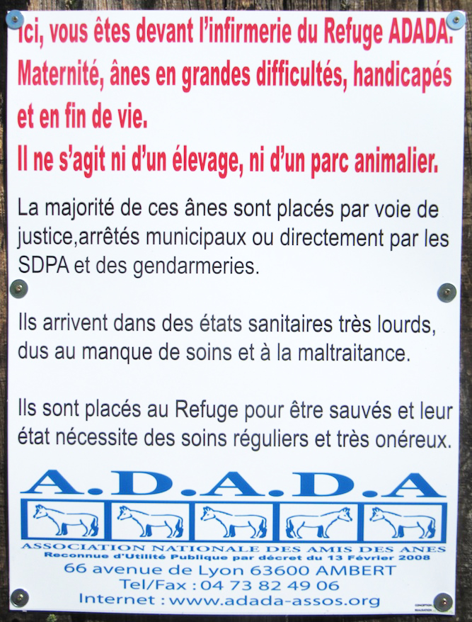 Panneau infirmerie 2